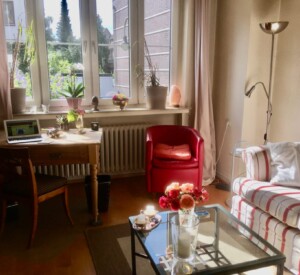 Zimmer und Ausblick aus der Praxis der Kinderwunschberatung Bremen